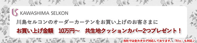 川島セルコンスペシャルキャンペーン！！