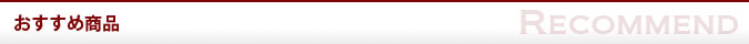 おすすめ商品